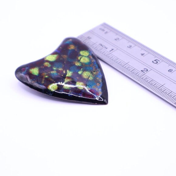 Vintage Hand Crafted Enamel Pendant & Brooches - Picture 7 of 10